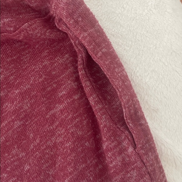 Bobeau Maroon Knit Lounge Pants - Picture 9 of 9